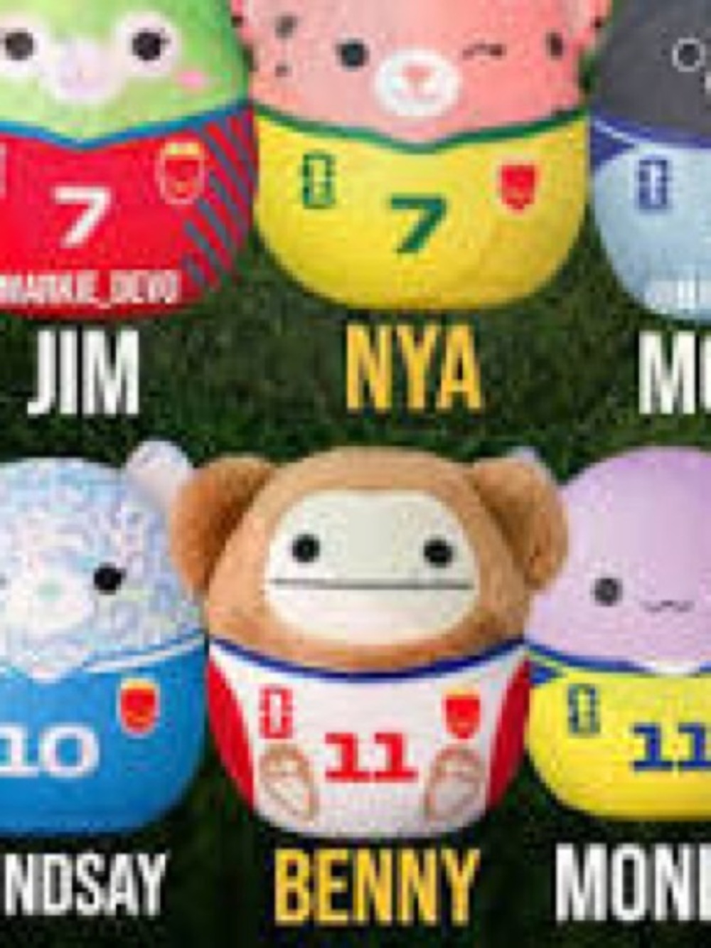 McDonald’s x FIFA World Cup “11” Benny Squishmallows Happy Meal 2026 Toy